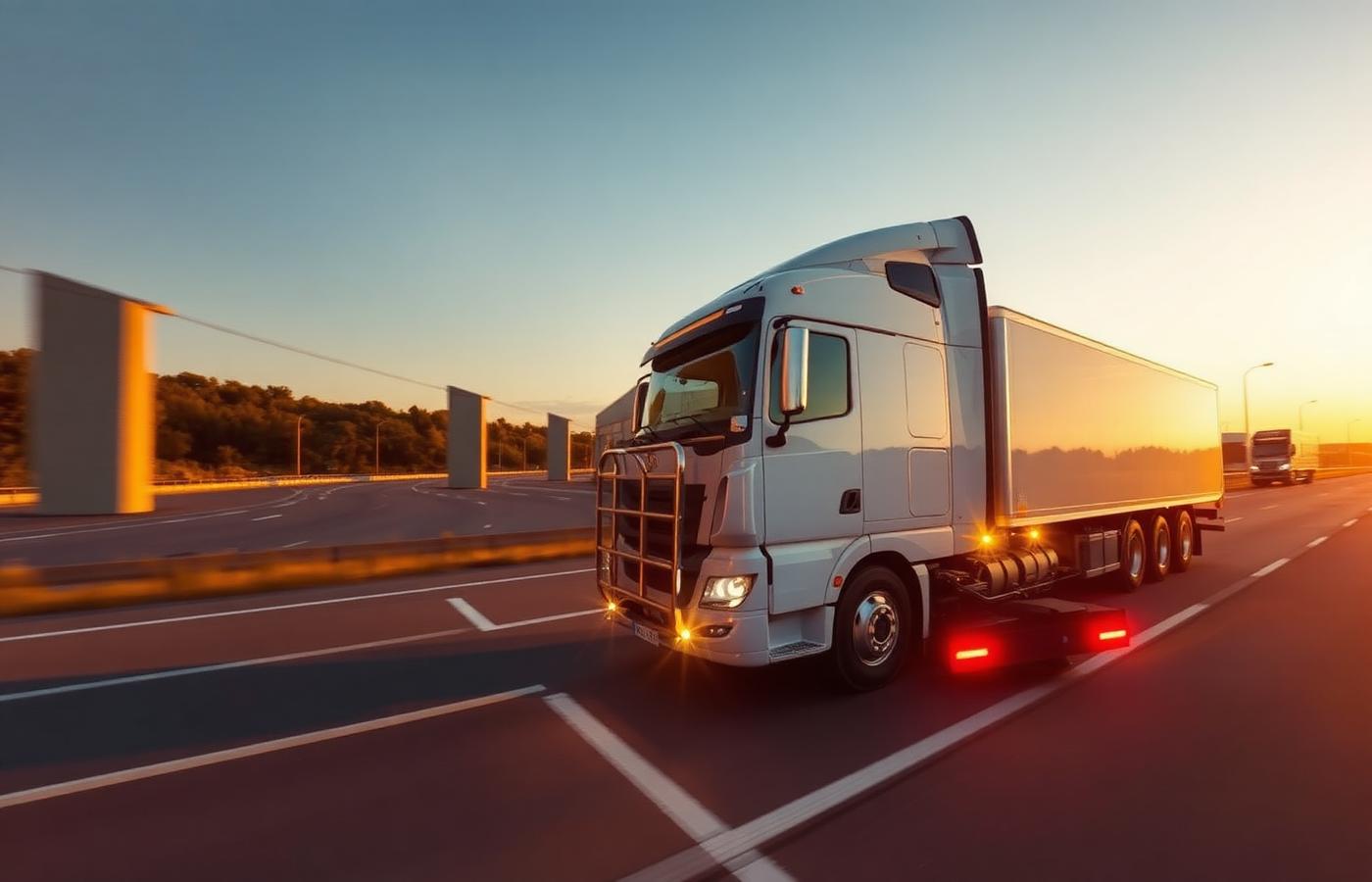 Long-haul freight moved with precision.